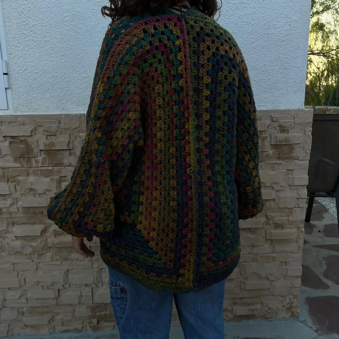 Cardigan hexagonal 🧶 - Imagen 2