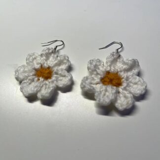 Pendientes de margaritas🌼