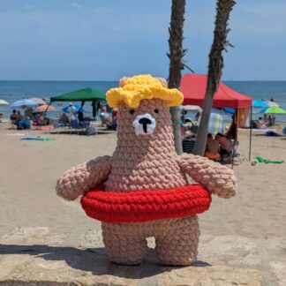 Osito playero de portada